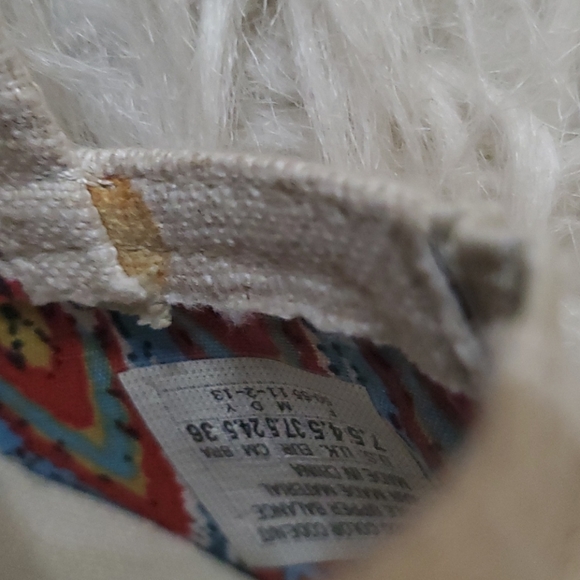 Sketchers Canvas Wedges - Like New! - Picture 13 of 15